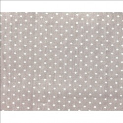 Micro Pois cm.300 Tessuto Puro Cotone 100% Made in Italy Prodotto Italiano