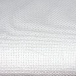 Tela Aida Etamine cm.180 55 Fori Ricamo Puntocroce 100% Puro Cotone Made in Italy