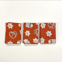 copy of Cuore Rosso Natale Tovaglia puro cotone Made in Italy