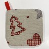 copy of Cuore Rosso Natale Tovaglia puro cotone Made in Italy