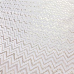 Tovaglia Zig Zag Lurex Oro Natale Made in Italy Produzione propria