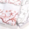 Set Bagno 2 pezzi Corallo Completo Asciugamani Spugna Puro Cotone 100% Asciugamano viso e Ospite