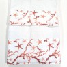 Set Bagno 2 pezzi Corallo Completo Asciugamani Spugna Puro Cotone 100% Asciugamano viso e Ospite