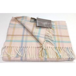 Dolcezza Coperta Scialletto Plaid Carrozzino Baby Neonato Lanerossi Marzotto 100% Lambswool Pura Lana Vergine Merinos