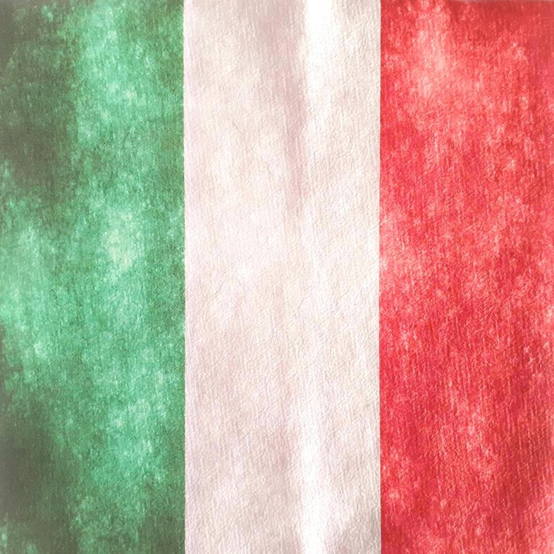 mascherina bandiera italia old style antichizzata protettiva lavabile riutilizzabile