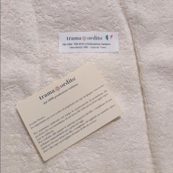 Trendy Asciugamano Fiori di Campo Colorati Spugna Puro Cotone Made in Italy Trama Ordito