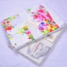 Digitale Completo Asciugamano + Ospite 2 Pezzi Spugna Puro Cotone Bordo Satin Produzione Italiana